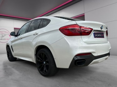 Bmw x6 f16 m50d x drive 6 cylindres 381ch toit ouvrant/caméra/carplay/attelage/ sièges electriques entretient bmw...