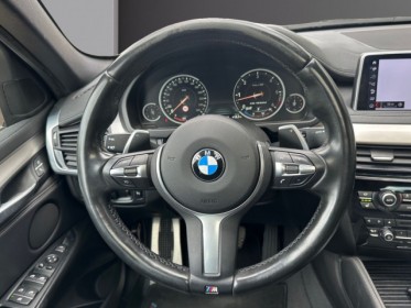 Bmw x6 f16 m50d x drive 6 cylindres 381ch toit ouvrant/caméra/carplay/attelage/ sièges electriques entretient bmw...