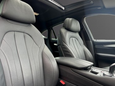 Bmw x6 f16 m50d x drive 6 cylindres 381ch toit ouvrant/caméra/carplay/attelage/ sièges electriques entretient bmw...