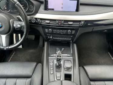 Bmw x6 f16 m50d x drive 6 cylindres 381ch toit ouvrant/caméra/carplay/attelage/ sièges electriques entretient bmw...