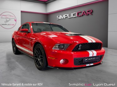 Ford mustang shelby gt 500 pack svt v8 5,4l occasion simplicicar lyon ouest simplicicar simplicibike france
