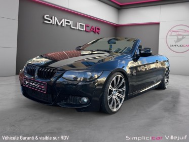 Bmw serie 3 cab e93 lci 330d 245 ch sport design a, radar de recul avant arriére, ligne sport, diffusseur arriére sport,......