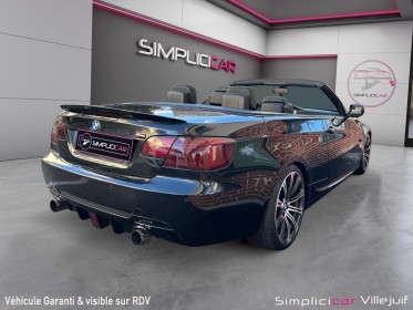 Bmw serie 3 cab e93 lci 330d 245 ch sport design a, radar de recul avant arriére, ligne sport, diffusseur arriére sport,......