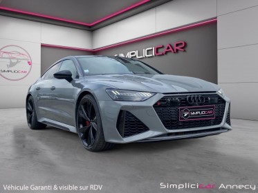 Audi rs7 sportback 4.0 v8 tfsi quattro - xpel- full carbon - freins céramique occasion simplicicar annecy simplicicar...