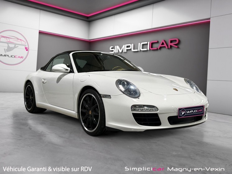 Porsche 911 carrera cabriolet 997 s cabriolet 3.8i 385 pdk a caméra de recul carplay occasion simplicicar magny-en-vexin...