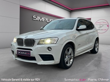 Bmw x3 f25 xdrive30d 258ch finition motorsport occasion paris 17ème (75)(porte maillot) simplicicar simplicibike france