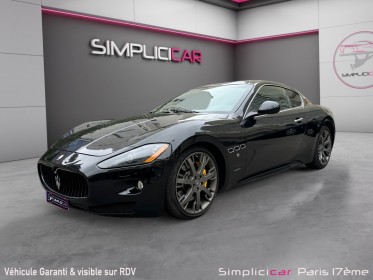 Maserati granturismo s 440ch garantie 12 mois occasion paris 17ème (75)(porte maillot) simplicicar simplicibike france