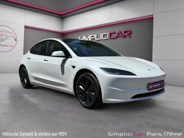 Tesla model 3 autonomie standard plus rwd occasion paris 17ème (75)(porte maillot) simplicicar simplicibike france