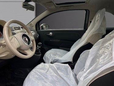 Fiat 500 1.2 8v 69 ch club - toit panoramique - aide au stationnnement occasion simplicicar lagny  simplicicar simplicibike...