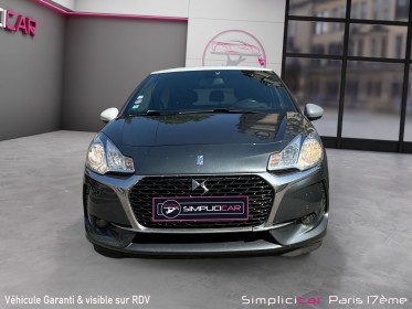 Ds ds 3 puretech 110 ss eat6 so chic occasion paris 17ème (75)(porte maillot) simplicicar simplicibike france