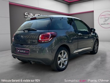 Ds ds 3 puretech 110 ss eat6 so chic occasion paris 17ème (75)(porte maillot) simplicicar simplicibike france