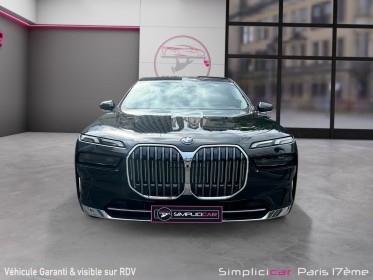 Bmw serie 7 g70 750e xdrive 489 ch bva8 garantie constructeur occasion paris 17ème (75)(porte maillot) simplicicar...