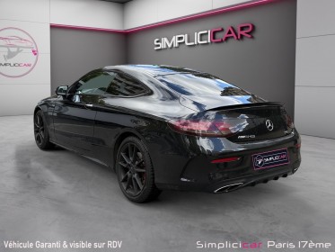 Mercedes classe c coupe 43 4matic mercedes-amg 9g-tronic toit ouvrant/ full options/ vehicule accidenté a l'avant qui a......