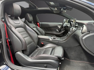 Mercedes classe c coupe 43 4matic mercedes-amg 9g-tronic toit ouvrant/ full options/ vehicule accidenté a l'avant qui a......