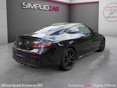 Mercedes classe c coupe 43 4matic mercedes-amg 9g-tronic toit ouvrant/ full options/ vehicule accidenté a l'avant qui a......