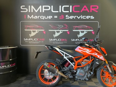 Ktm 390 duke ligne akrapovic garantie 12 mois occasion simplicicar mery-sur-oise simplicicar simplicibike france