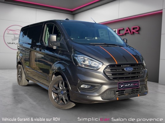 Ford transit custom fourgon prix ht 290 l1h1 2.0 170 sport - 8000km - attelage - sièges chauffants - caméra - carplay...