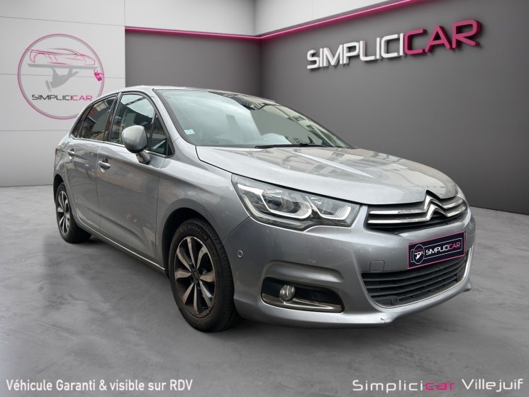 Citroen c4 c4 puretech 130 ss eat6 millenium, radar av/ar, courroie changée, entretien full constructeur, garantie 12 mois...