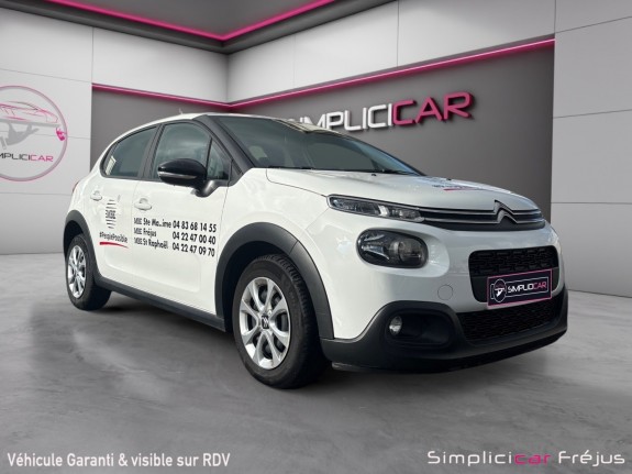Citroen c3 societe bluehdi 100 ss bvm feel garantie 12 mois occasion simplicicar frejus  simplicicar simplicibike france