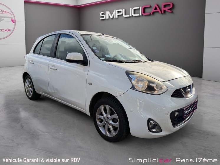 Nissan micra 1.2 dig-s 98 connect edition - 1Ère main - entretiens complets - radar de recul - occasion paris 17ème...