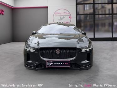 Jaguar i-pace awd 90kwh first edition - garantie 12 mois - full options - toit panoramique - camera de recul - occasion paris...