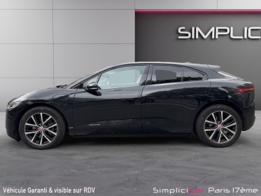 Jaguar i-pace awd 90kwh first edition - garantie 12 mois - full options - toit panoramique - camera de recul - occasion paris...