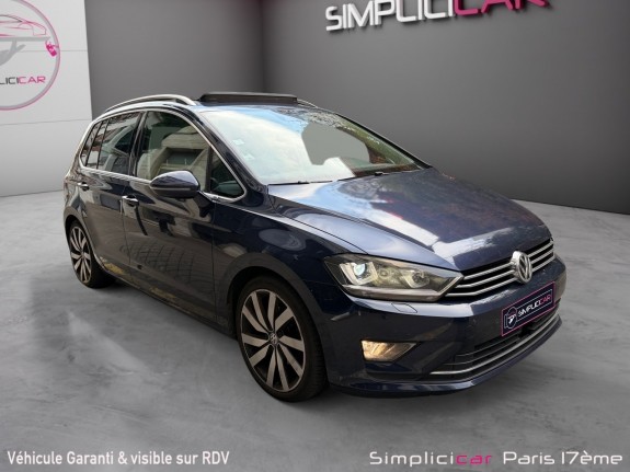 Volkswagen golf sportsvan 2.0 tdi 150 fap bluemotion technology dsg6 carat - garantie 12 mois - toit ouvrant panoramique -......