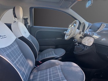 Fiat 500 serie 6 euro 6d 1.2 69 ch eco pack 500 by harcourt toit panoramique carplay garantie 12 mois occasion montpellier...