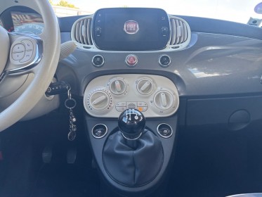 Fiat 500 serie 6 euro 6d 1.2 69 ch eco pack 500 by harcourt toit panoramique carplay garantie 12 mois occasion montpellier...