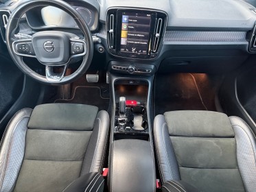 Volvo xc40 hybride rechargeable 262 cv  18082 ch dct7 r-design camera de recul toit ouvrant panoramique hayon électrque......