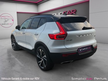 Volvo xc40 hybride rechargeable 262 cv  18082 ch dct7 r-design camera de recul toit ouvrant panoramique hayon électrque......