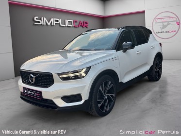 Volvo xc40 hybride rechargeable 262 cv  18082 ch dct7 r-design camera de recul toit ouvrant panoramique hayon électrque......