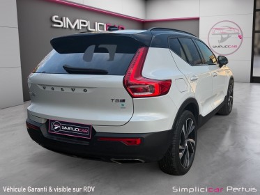 Volvo xc40 hybride rechargeable 262 cv  18082 ch dct7 r-design camera de recul toit ouvrant panoramique hayon électrque......