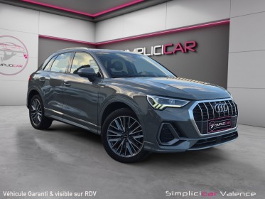 Audi q3 q3 45 tfsie 245 ch s tronic 6 s line caméra attelage carplay led ambiance garantie 12 mois occasion simplicicar...