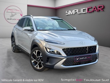 Hyundai kona 1.0 t-gdi 120 hybrid 48v executive toit ouvrant carplay garantie 12 mois occasion simplicicar toulouse sud...