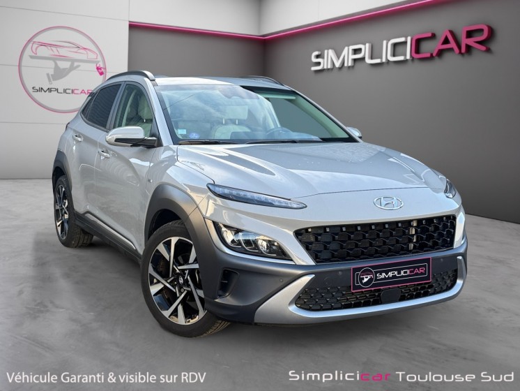 Hyundai kona 1.0 t-gdi 120 hybrid 48v executive toit ouvrant carplay garantie 12 mois occasion simplicicar toulouse sud...