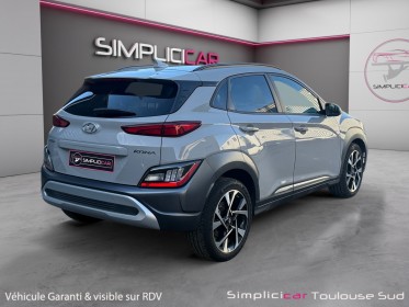 Hyundai kona 1.0 t-gdi 120 hybrid 48v executive toit ouvrant carplay garantie 12 mois occasion simplicicar toulouse sud...