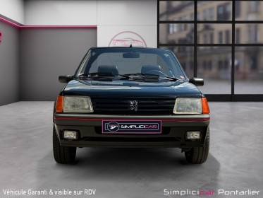Peugeot 205 cti 1.6 cabriolet collector numÉrotÉ occasion simplicicar pontarlier auto  simplicicar simplicibike france