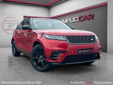 Land rover velar  3.0 v6 rdynamique occasion simplicicar pontarlier auto  simplicicar simplicibike france
