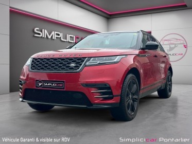 Land rover velar  3.0 v6 rdynamique occasion simplicicar pontarlier auto  simplicicar simplicibike france