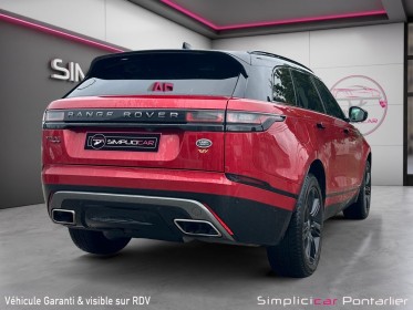 Land rover velar  3.0 v6 rdynamique occasion simplicicar pontarlier auto  simplicicar simplicibike france