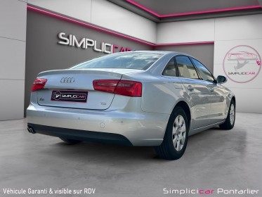 Audi a6 a6 2.0 tdi dpf 177 ambition luxe multitronic a occasion simplicicar pontarlier auto  simplicicar simplicibike france