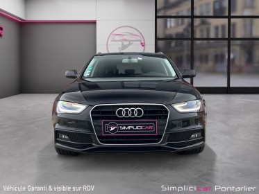Audi a4 avant 2.0 tdi - 16v turbo s-line occasion simplicicar pontarlier auto  simplicicar simplicibike france