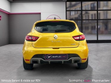 Renault clio iv 1.6 turbo 200 rs edc occasion simplicicar pontarlier auto  simplicicar simplicibike france