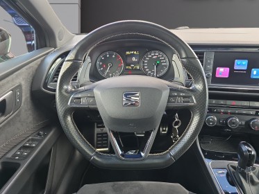 Seat leon cupra 2.0 tsi 300ch dsg6 / covering gris matte/ toit ouvrant occasion simplicicar pontarlier auto  simplicicar...