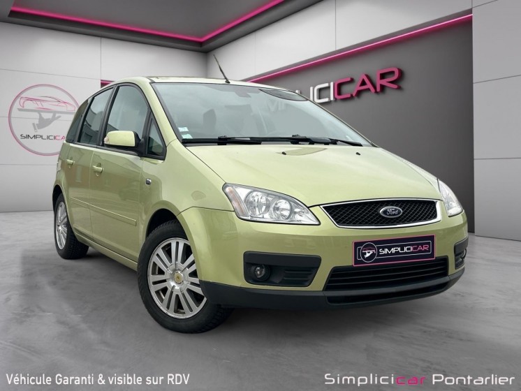 Ford focus c-max 1.8 125 ghia occasion simplicicar pontarlier auto  simplicicar simplicibike france
