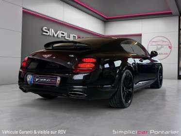 Bentley continental gt supersports Édition limitée 630ch 6.0l w12 awd biturbo flexfuel e85 d'origine usine occasion...