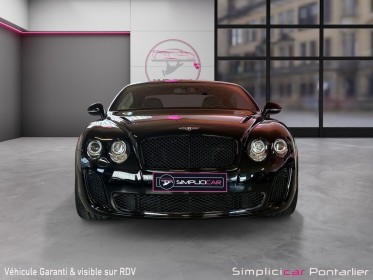 Bentley continental gt supersports Édition limitée 630ch 6.0l w12 awd biturbo flexfuel e85 d'origine usine occasion...