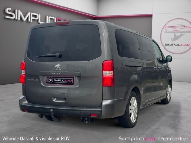 Peugeot traveller long 2.0 bluehdi 150ch ss bvm6 allure occasion simplicicar pontarlier auto  simplicicar simplicibike france