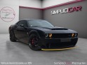 Dodge challenger 6.2l v8 super rged srt hellcat widebody / pack son harmann kardon occasion simplicicar pontarlier auto ...